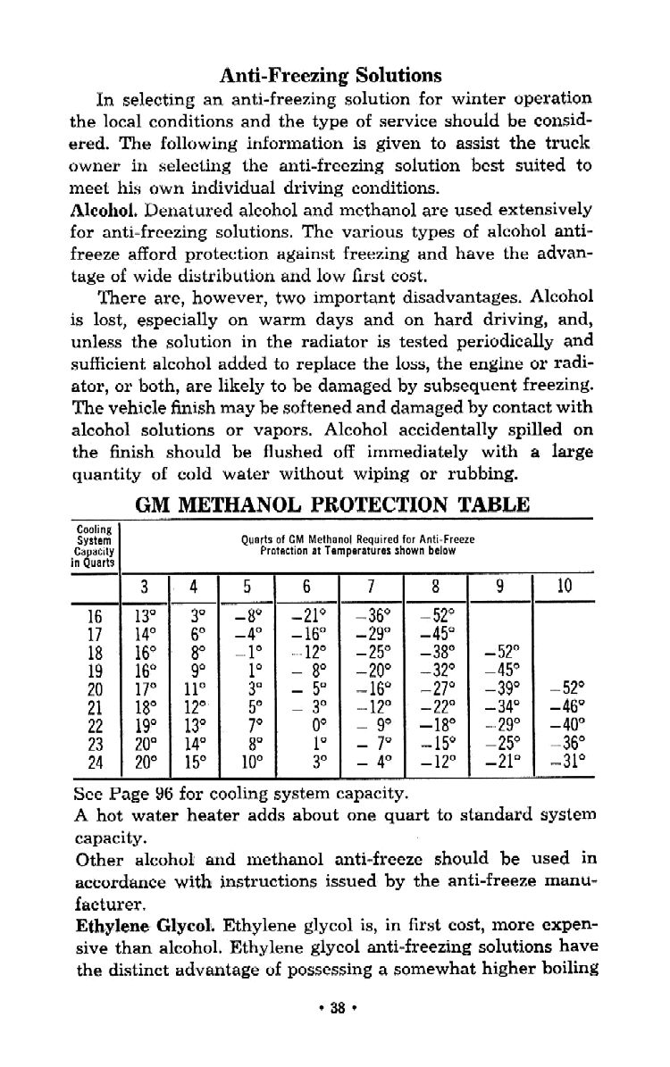 1956 Chevrolet Trucks Operators Manual Page 39